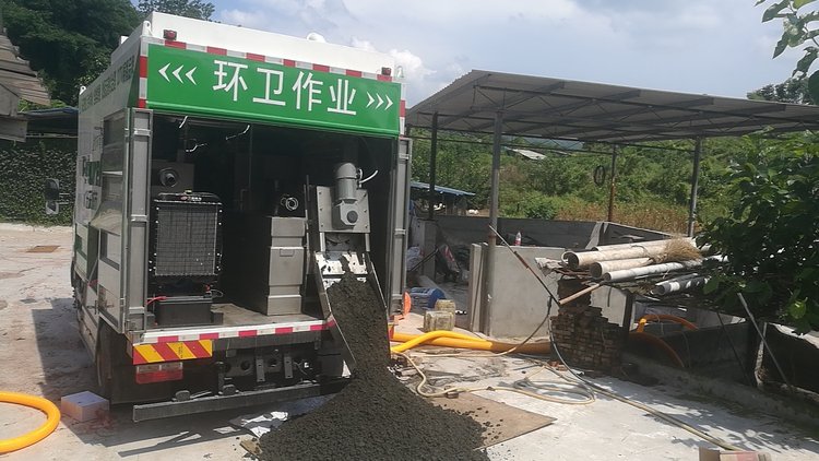 七坊镇污泥干湿分离技术