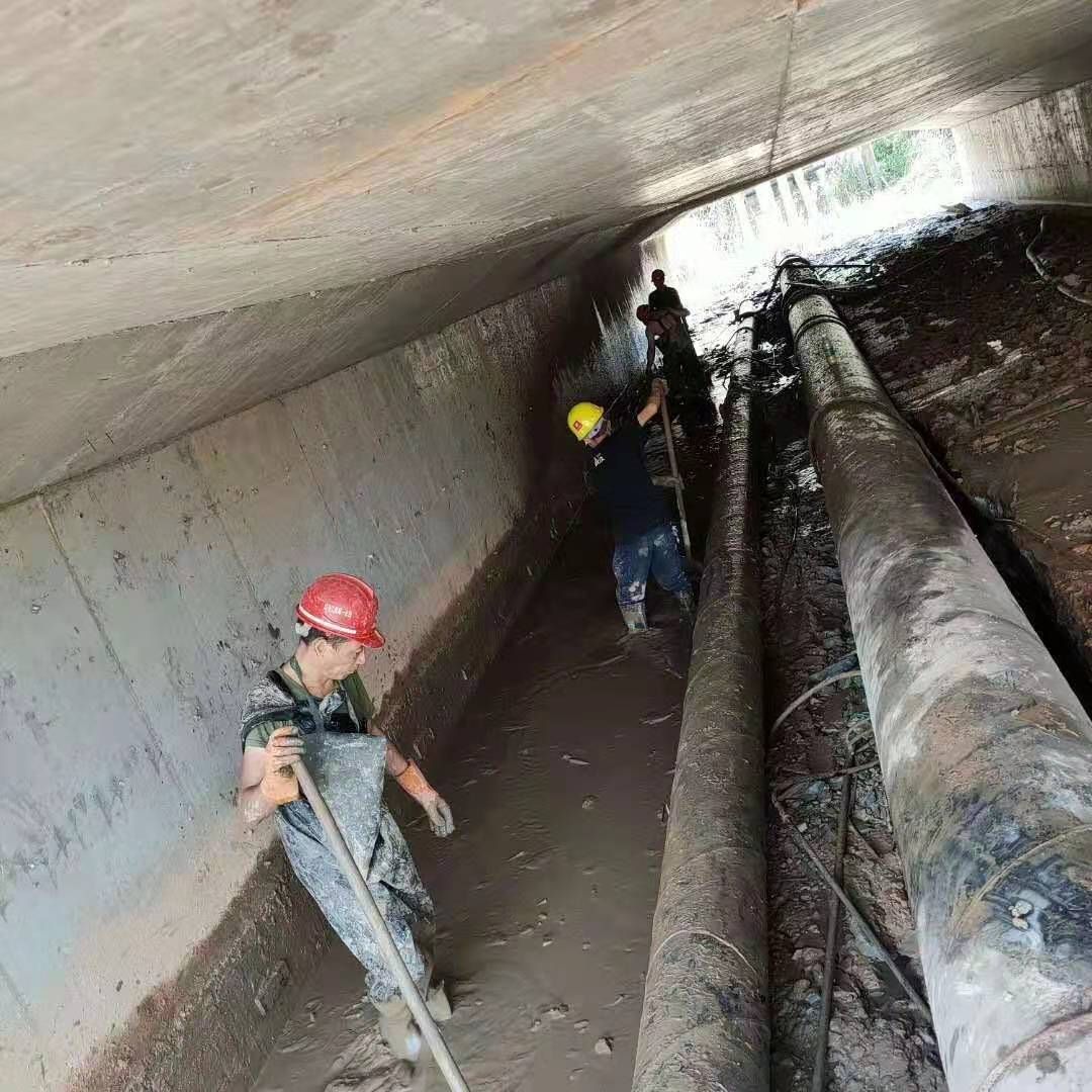七坊镇工业管道清淤